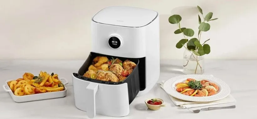 Xiaomi Smart Air Fryer da 4,5L per cibi buoni, sani e niente puzza di fritto (49€)