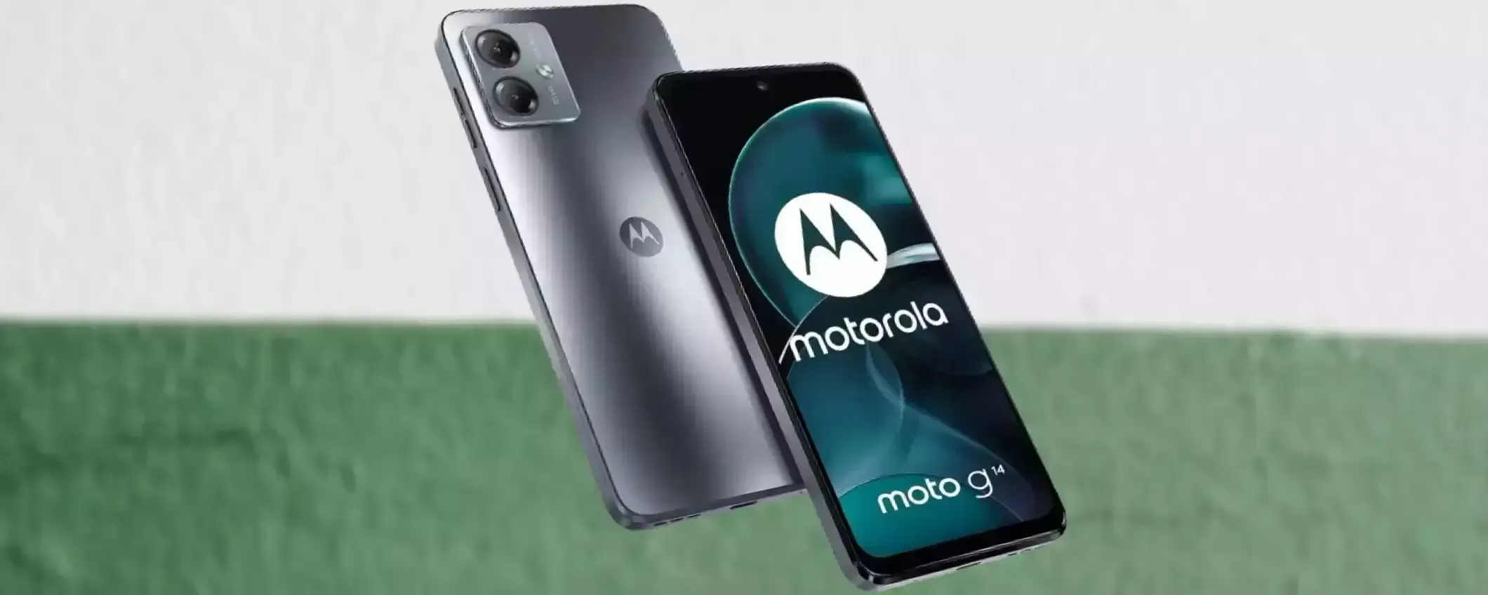 Motorola Moto G14: il mediogamma da comprare OGGI su Amazon