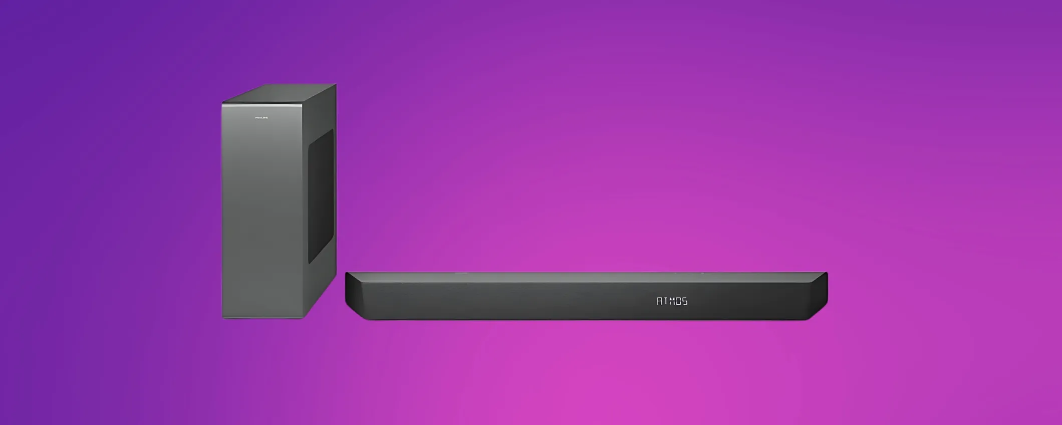 Meno di 200€ per questa soundbar della Philips con subwoofer: è un'affare