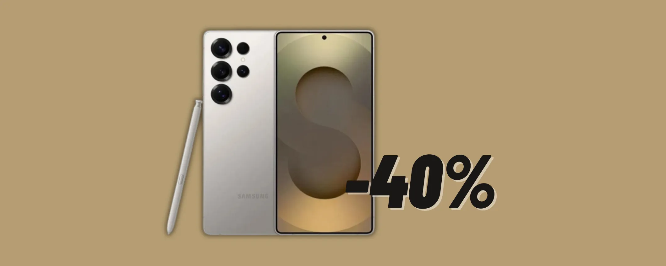 Galaxy S25 Ultra al -40%: ecco dove trovarlo