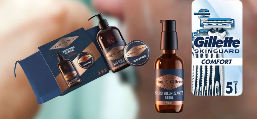 Gillette OFFERTONE assurde all'Amazon Prime Day: promozioni WOW da 4,99€