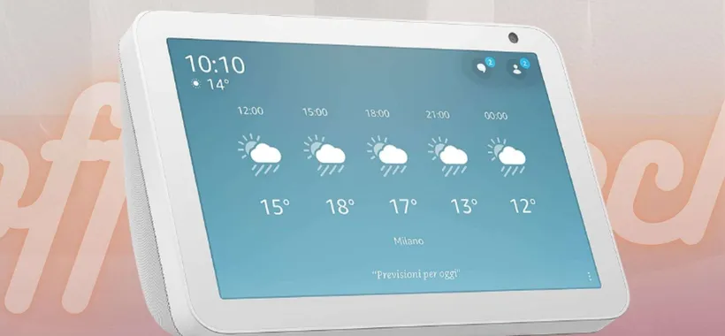 Echo Show 8: a questo prezzo è un regalo, display INTELLIGENTE e Alexa