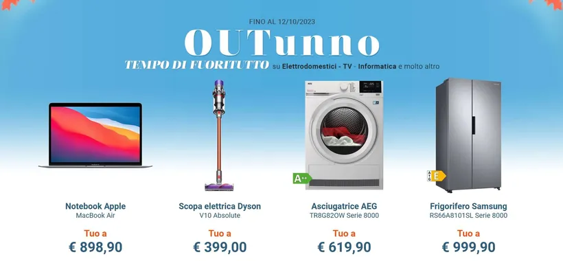 OUTunno: è tempo di FUORITUTTO su Monclick, ecco le migliori offerte