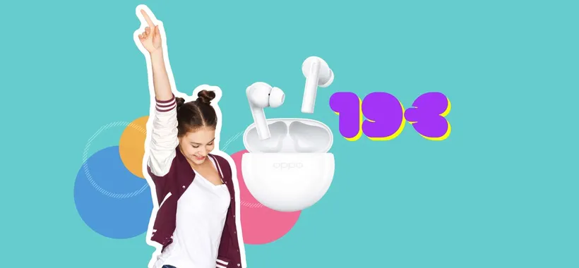 OPPO Enco Buds2: a 19€ sono tutta un'altra musica