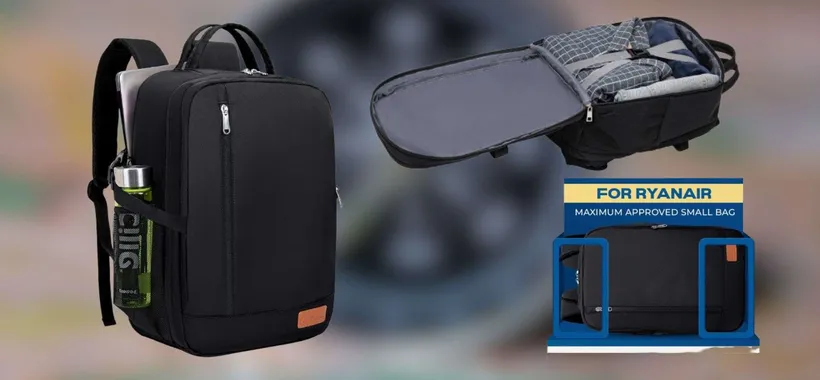 Costi EXTRA con RyanAir ADDIO: zaino bagaglio capientissimo a 19,71€