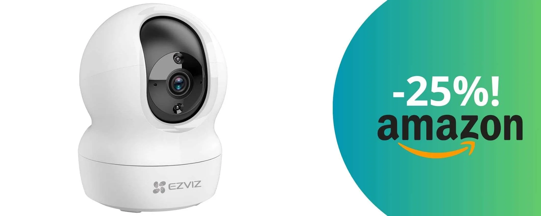 La telecamera smart per una casa sempre sotto controllo: tua a 29,99€