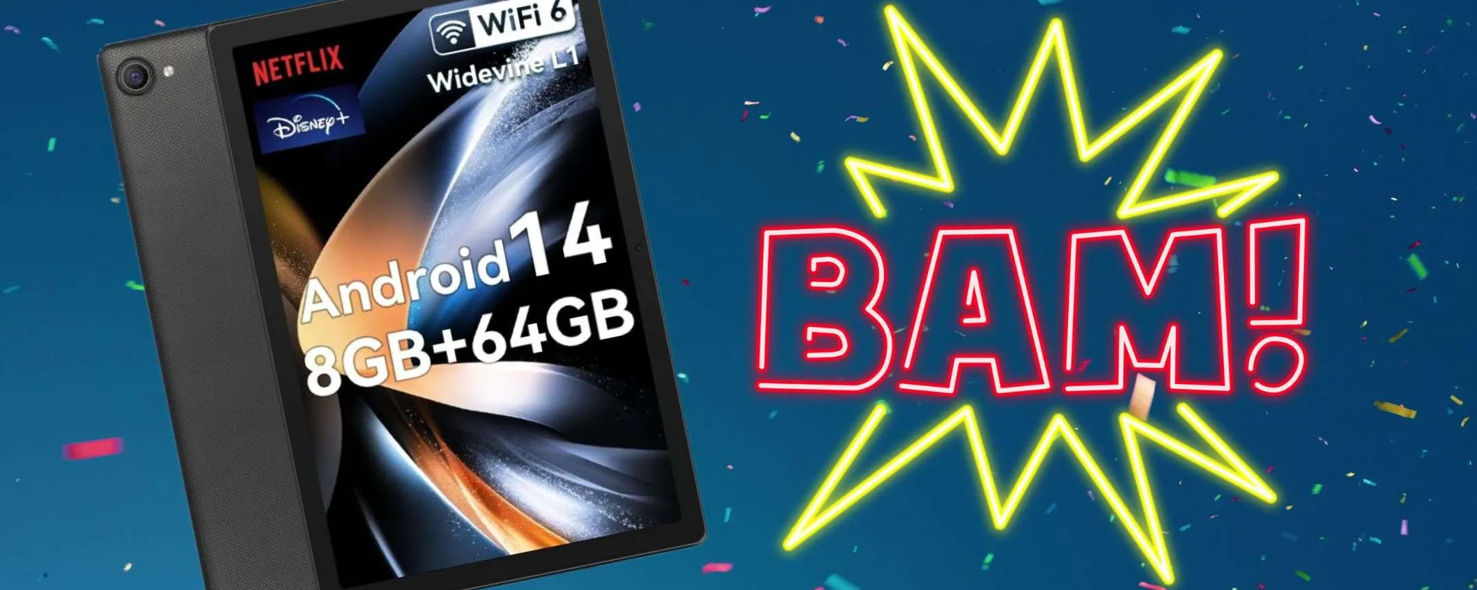 Con 67€ prendi un tablet da 10