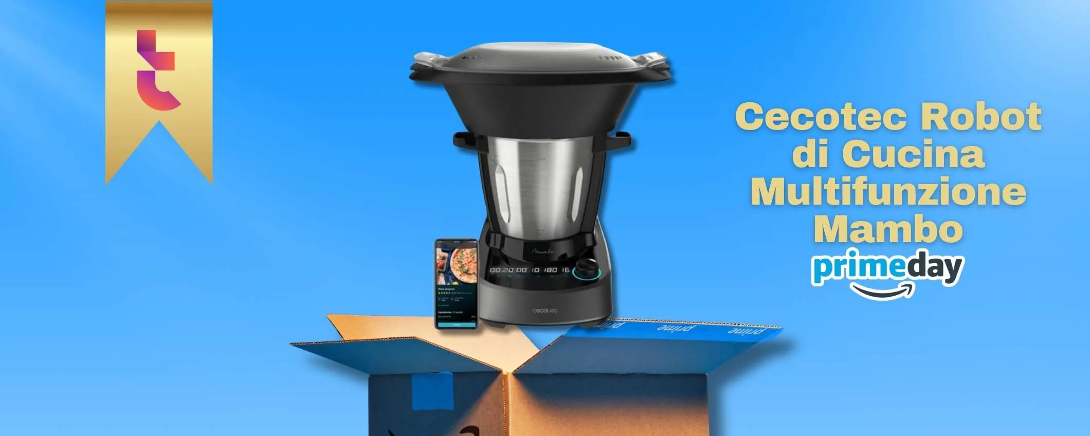 Il rivale del Bimby costa soli 169€ ed è perfetto: ultime ore Prime Day