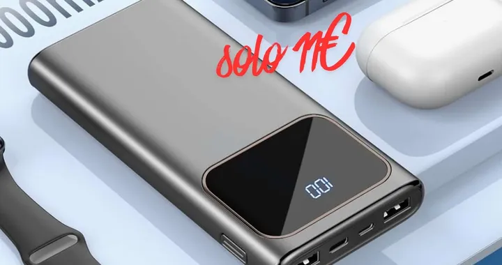 Solo 11€ su Amazon per questo potente e versatile Power Bank da 10000mAh