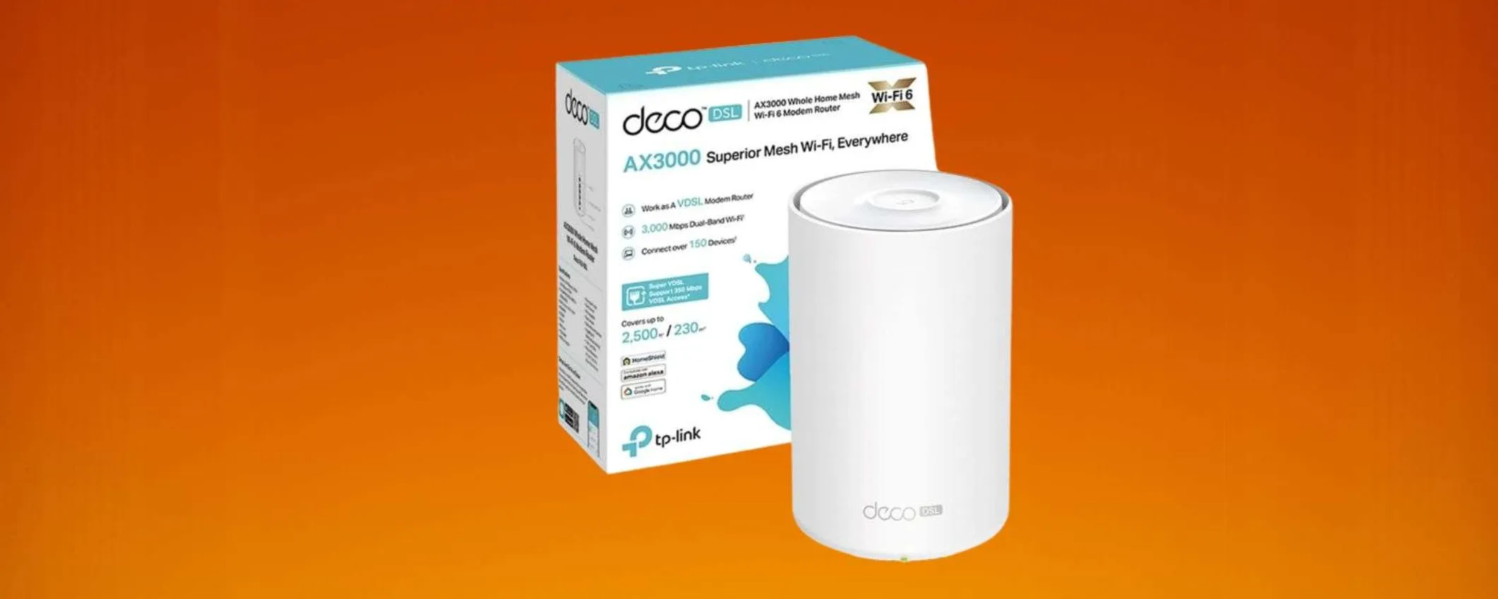 Router TP-Link in offerta: internet fino a 350 Mbps e tecnologia Mesh
