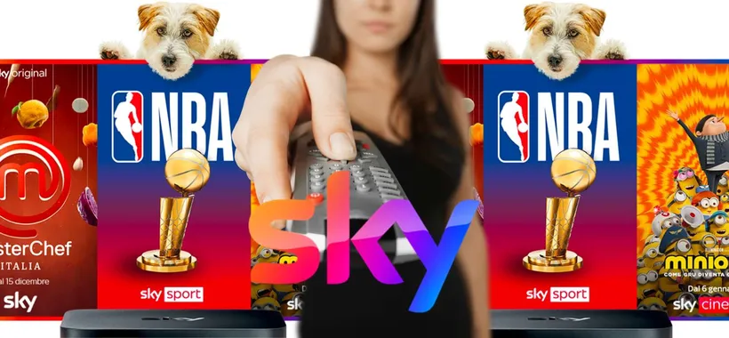 Sky con Netflix, Calcio, TV e Kids a soli 9€: scopri come attivarlo