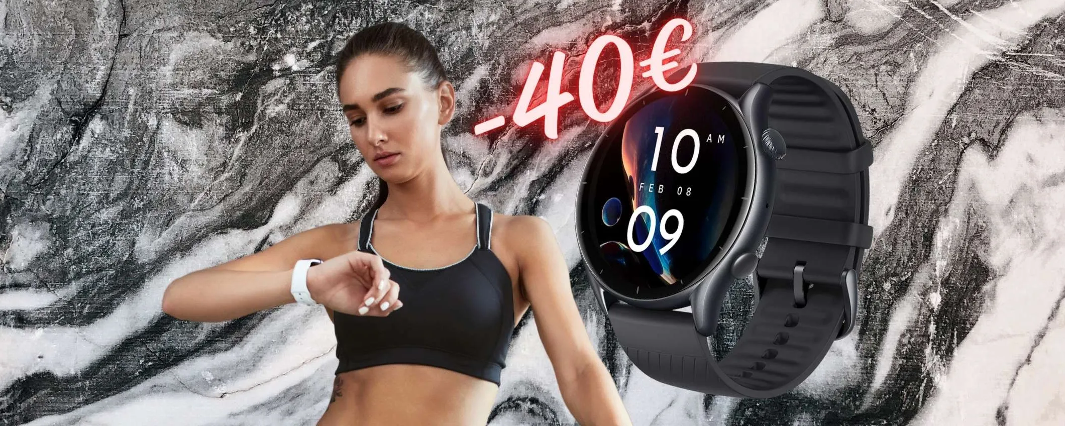Amazfit GTR 3 è lo smartwatch da avere ADESSO, con lo SCONTO di 40€