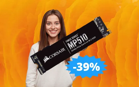 SSD interno Corsair Force MP510: prestazioni elevate in MEGA sconto
