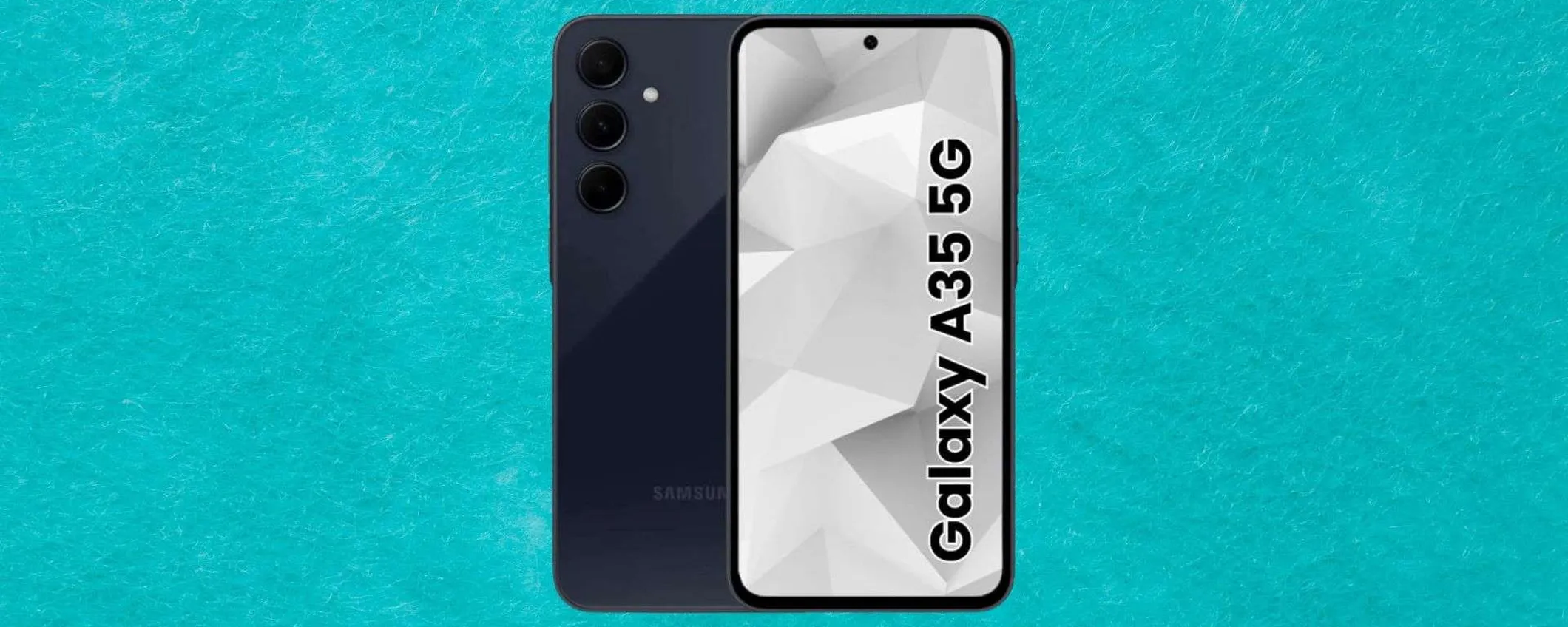 Samsung Galaxy A35, super sconto: su Amazon in offerta a soli 228€ (-33%)