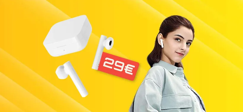 Auricolari Xiaomi con cancellazione rumore e 2 microfoni: il top a 29€