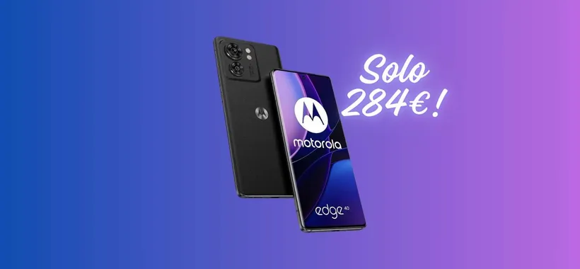 Motorola moto edge 40 è tuo a soli 284€ su eBay