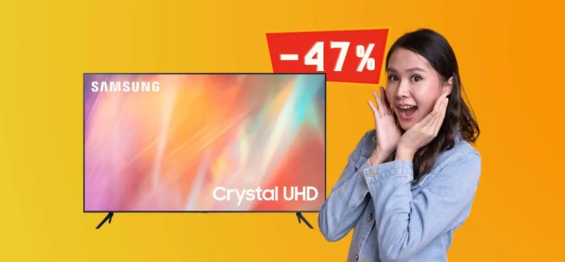 Torna lo SCONTO PAZZO di Amazon: Smart TV Samsung 55" al 47%