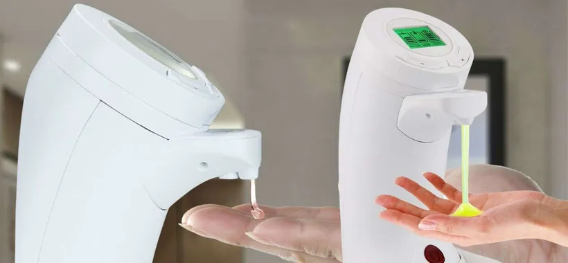 Dispenser di sapone SMART con display: a 9€ è il gadget DA AVERE