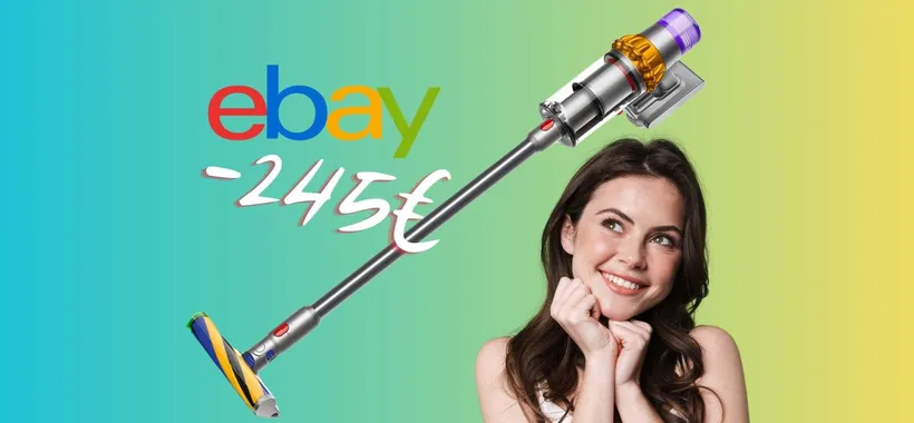 Dyson V15 Detect Absolute in sconto fuori di testa di 245€ (eBay)