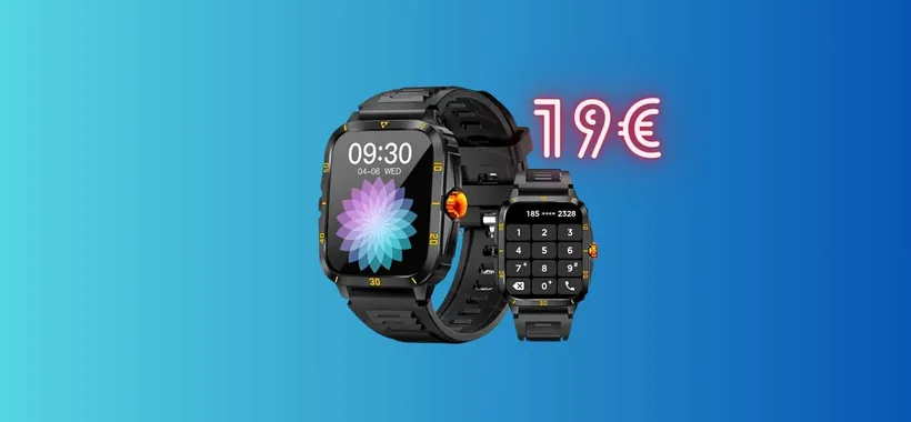 Smartwatch INTELLIGENTE a soli 19€ su TEMU (-56%)