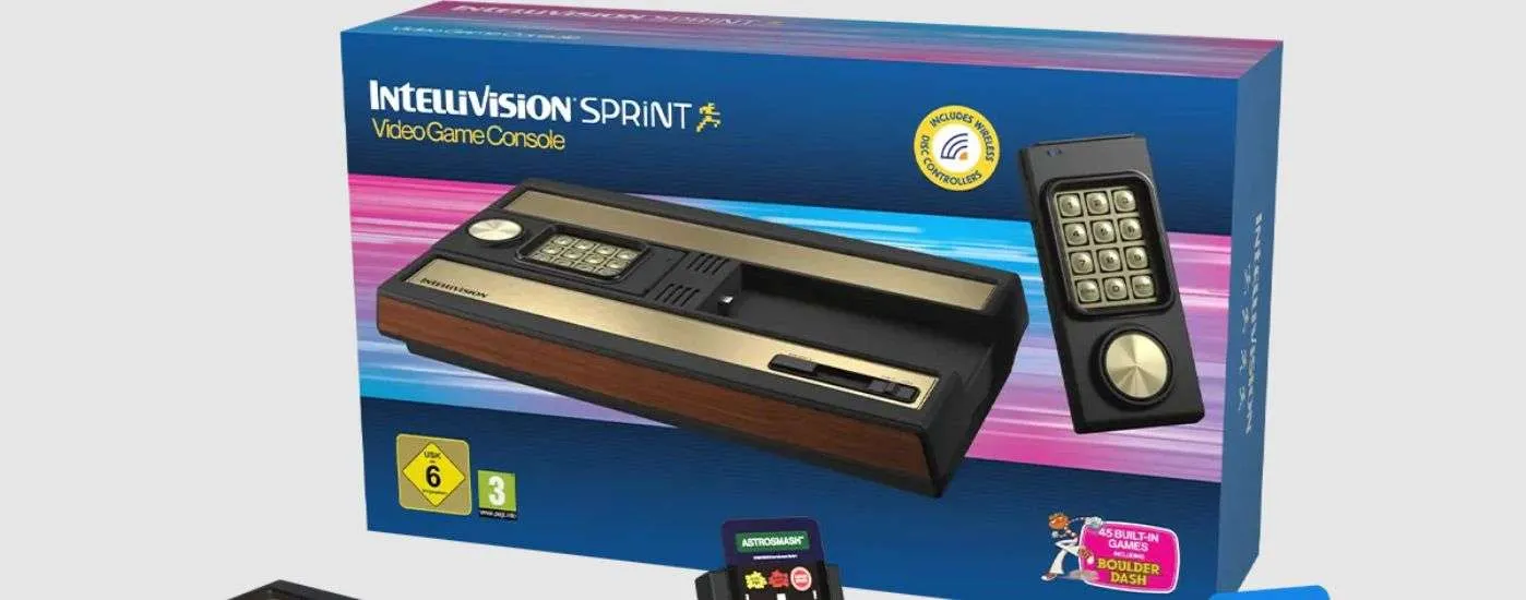 Intellivision Sprint arriva in Europa: il ritorno di una console leggendaria con 45 giochi cult