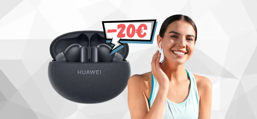 Huawei Freebuds 5i a un PREZZO SCONVOLGENTE (-20€)