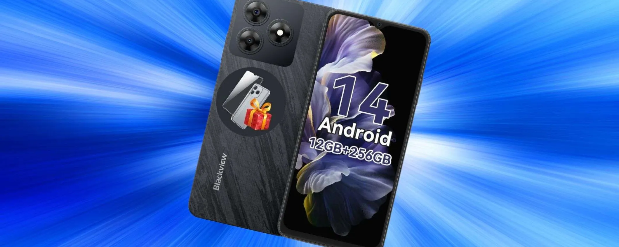 A 99€ questo smartphone è PAZZESCO: 5000 mAh, 3 camere, 256GB e display 90Hz
