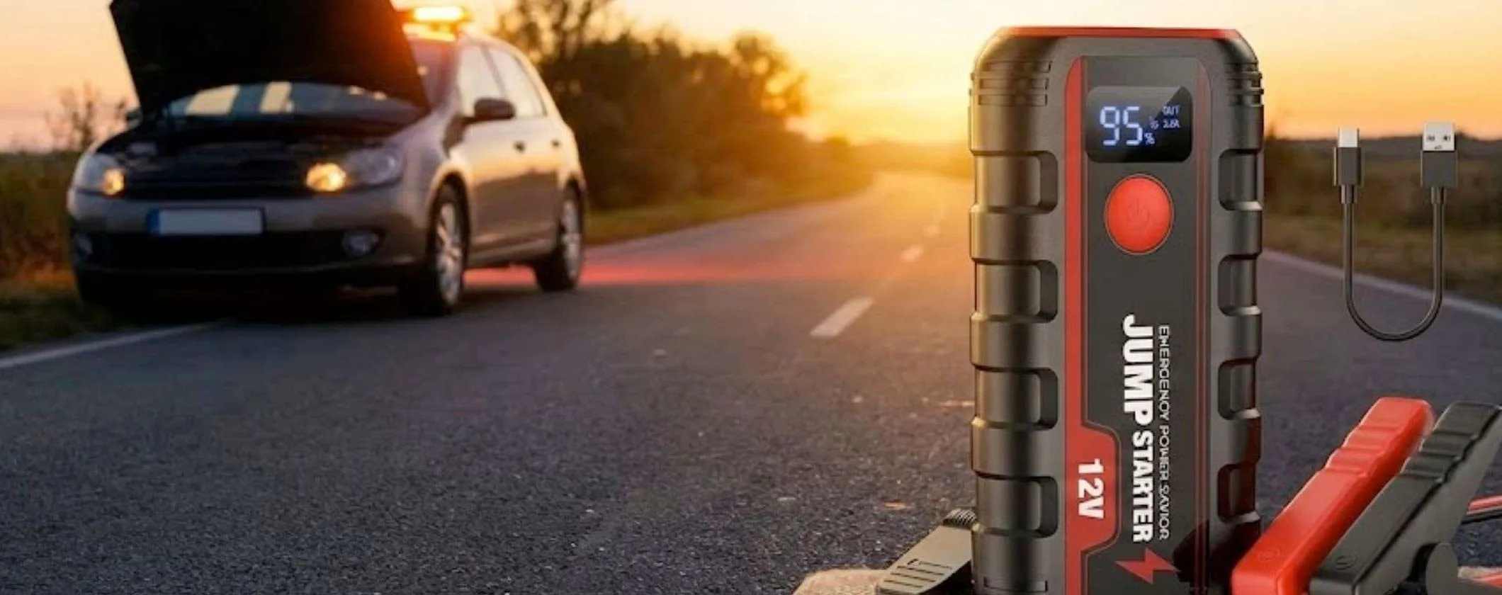 Mai più a terra con l'auto: avviatore d'emergenza a prezzo SHOCK (24,99€)