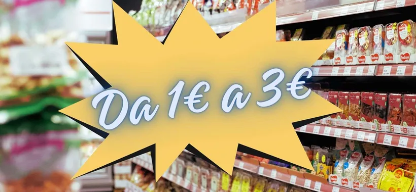 Supermercato Amazon spesa a POCO PREZZO: 30 articoli di marca da 1€ a 3€
