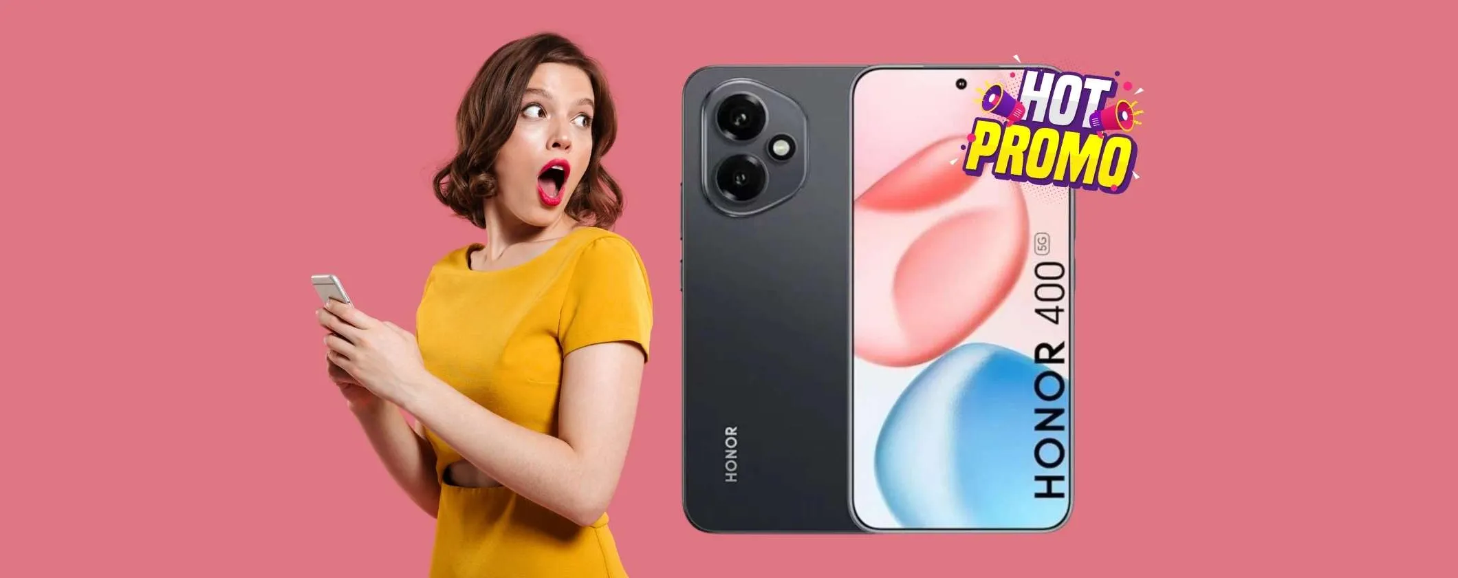 HONOR 400 5G da 512GB è un ottimo mid range e oggi costa molto meno
