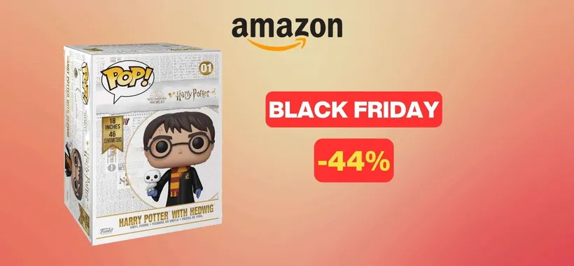 Funko Pop Harry Potter 18" in vinile in SUPER SCONTO Amazon (-44%)