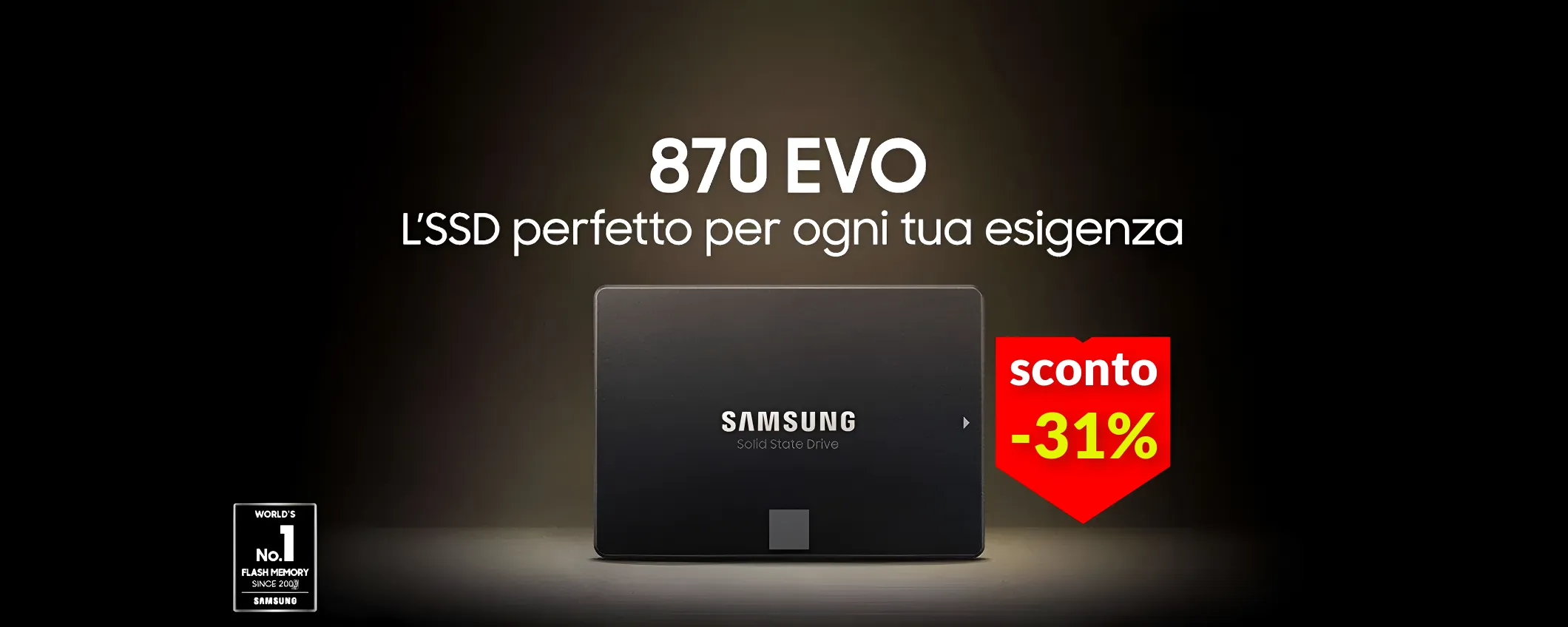 SSD Samsung 4TB: spazio a volontà per memorizzare tutti i tuoi dati (-135€)