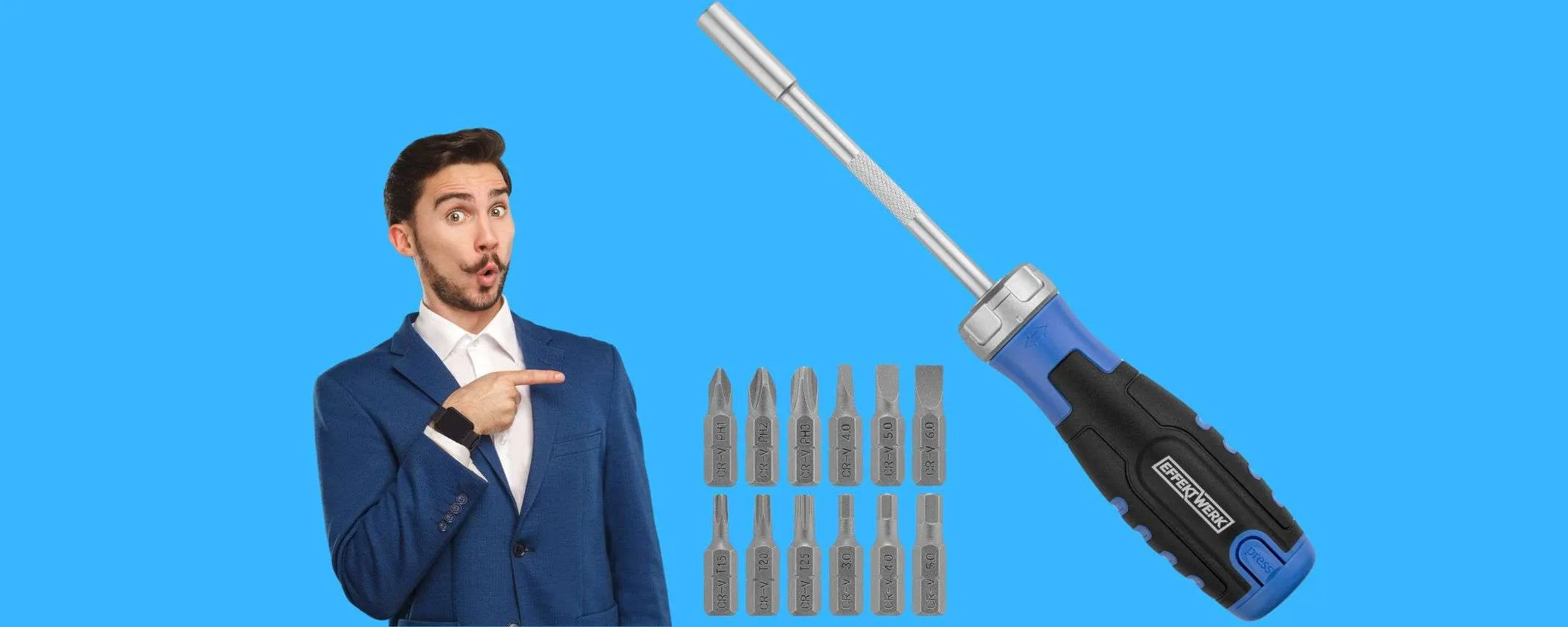 Dimentica tutti gli altri cacciaviti, questo è l'unico di cui avrai bisogno a soli 7,99€