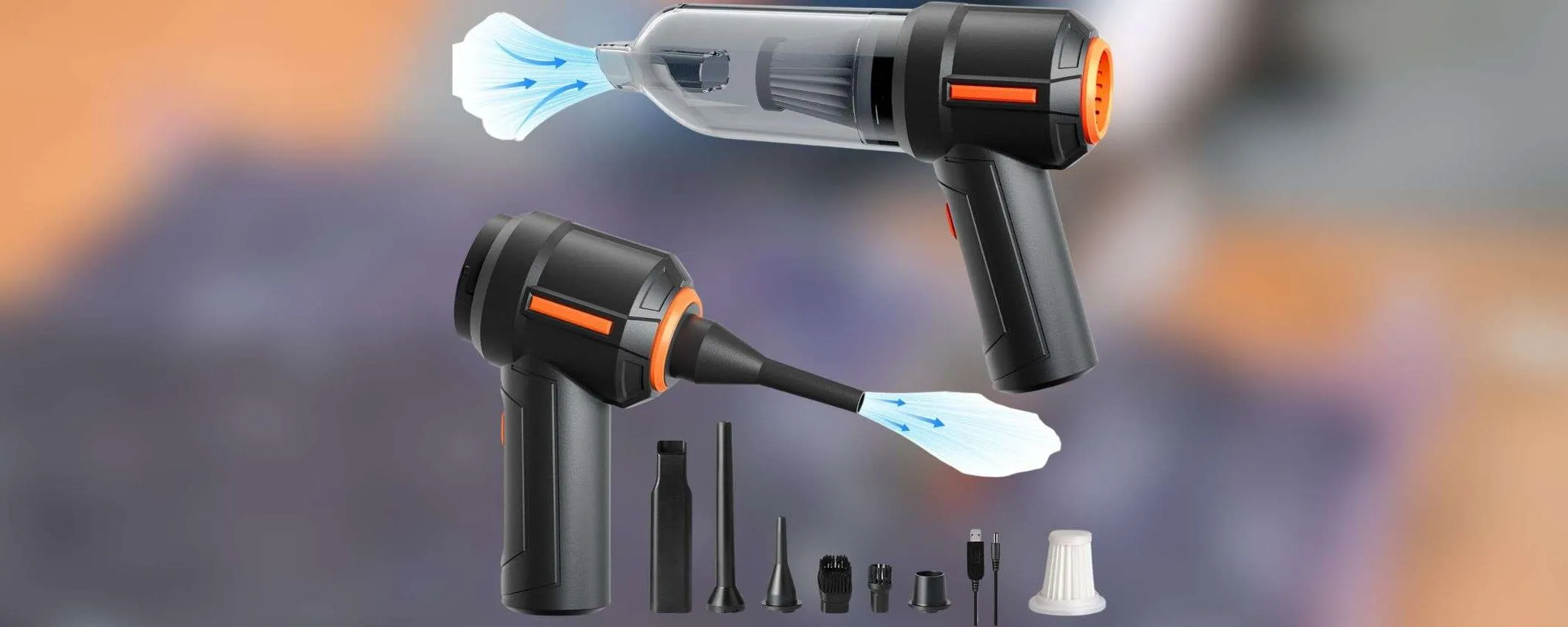 Solo 18,86 euro per questo UTILISSIMO spolverino elettrico ad ARIA COMPRESSA (-37%)