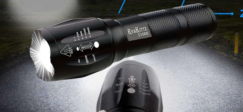 Assurda torcia 2000 lumen a meno di 6€ su Amazon: occasione LUMINOSISSIMA