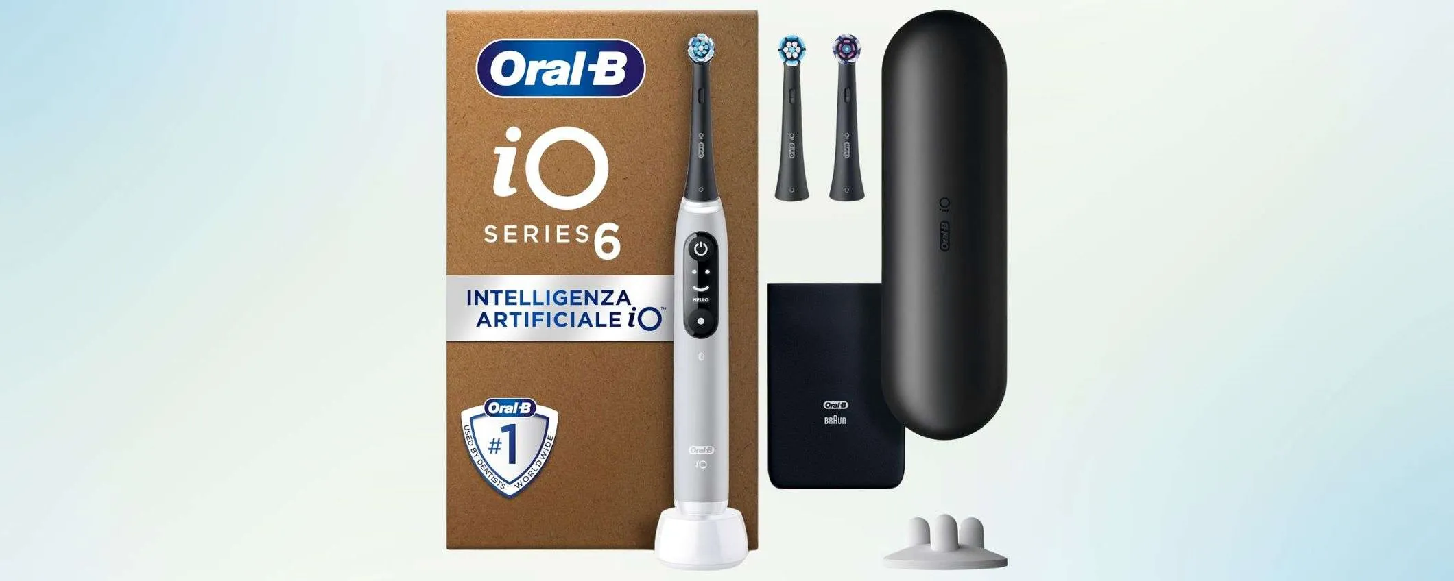 Spazzolino elettrico ricaricabile Oral-B con intelligenza artificiale in MAXI SCONTO (-54%)