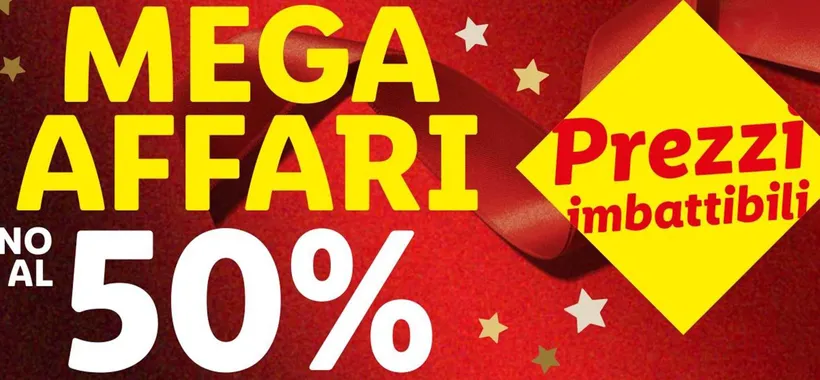 LIDL pensa ai tuoi regali di Natale: MAXI OFFERTE fino al 50% di sconto