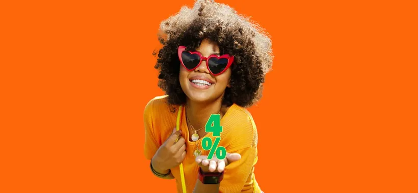 Conto Deposito Arancio: 4% di INTERESSE sui tuoi risparmi