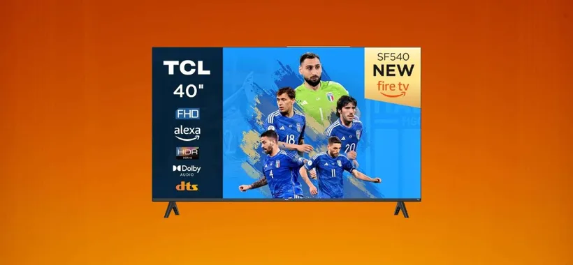 Smart TV TCL da 40" in offerta: il prezzo crolla a meno di 220€