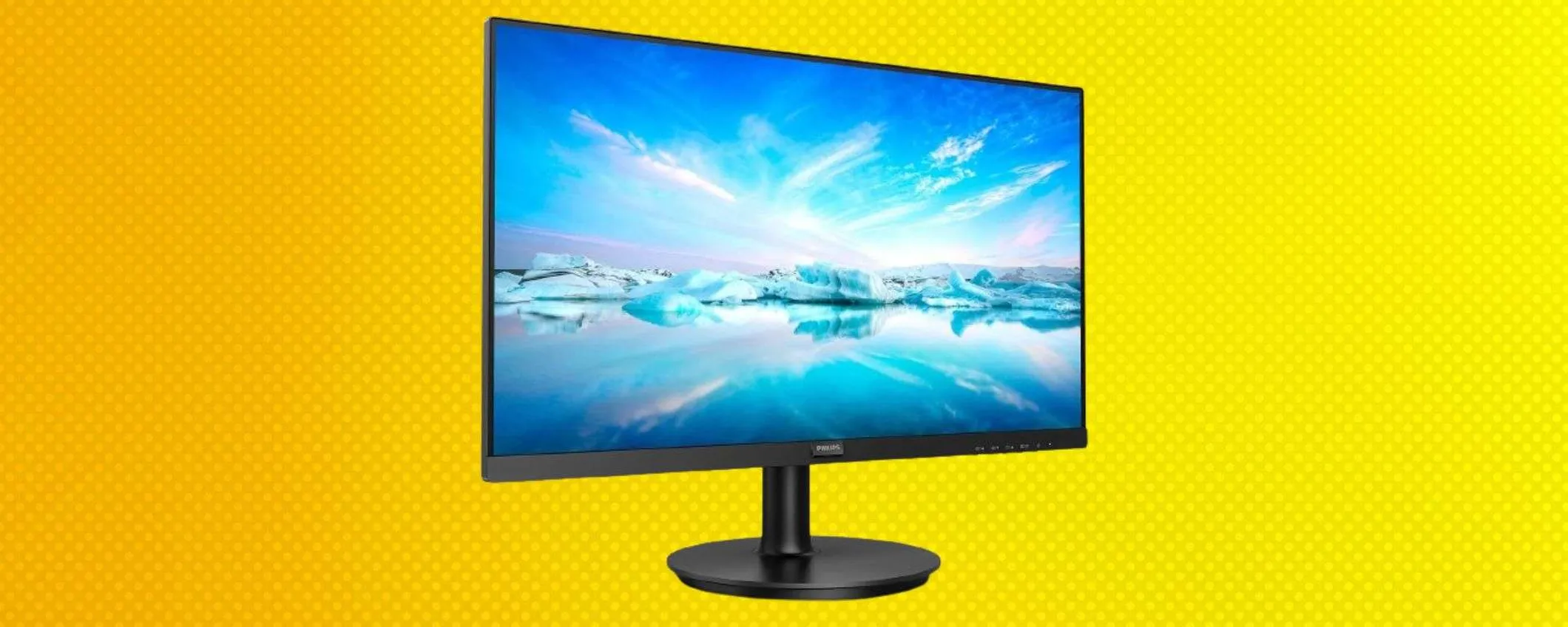 Solo 74,99€ per questo OTTIMO monitor da 24 pollici della Philips