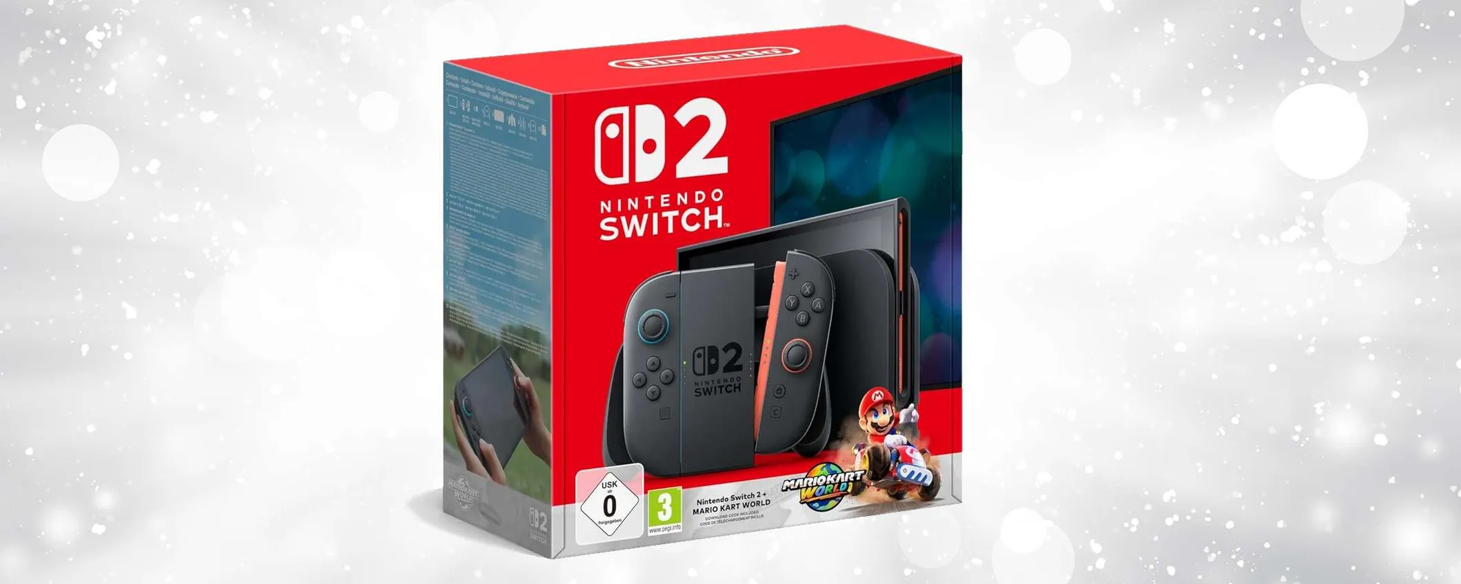 Nintendo Switch 2, il bundle con Mario Kart World in super offerta su eBay