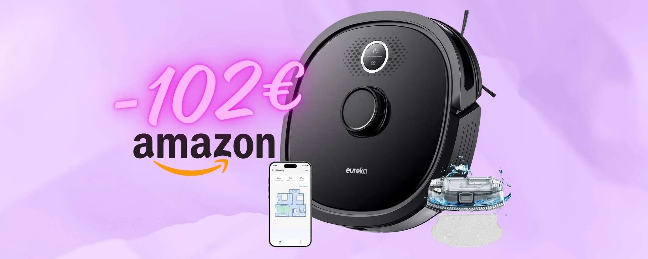 Pavimenti sempre perfetti senza alzare un dito con il Robot Eureka NER600