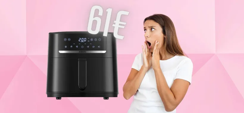 Xiaomi Air Fryer: friggitrice ad aria da 6 litri a soli 61€ su eBay