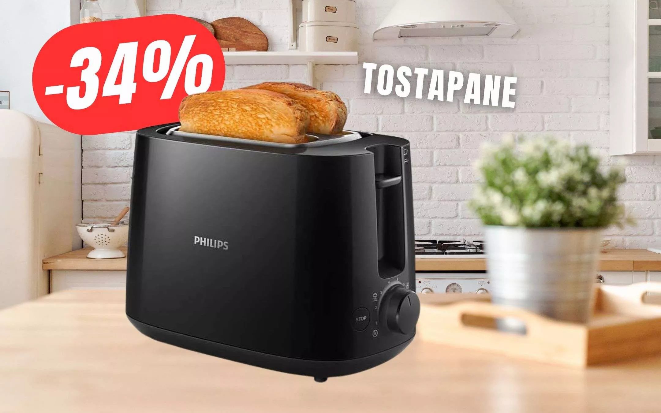 Il Tostapane PERFETTO costa solo 24€ grazie allo SCONTO