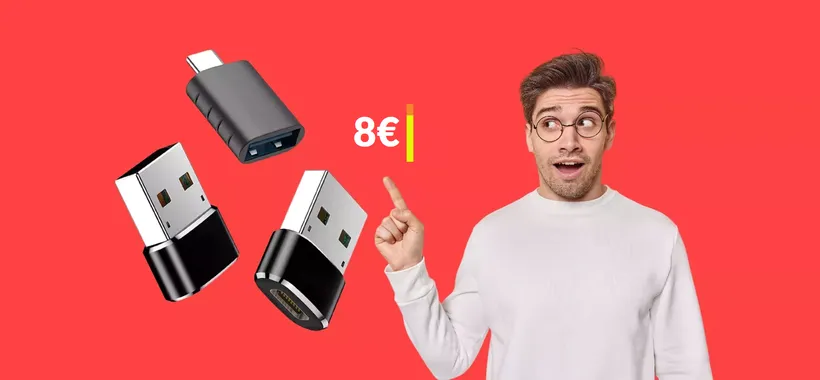Con appena 8€ prendi un TRIS di adattatori USB indispensabili
