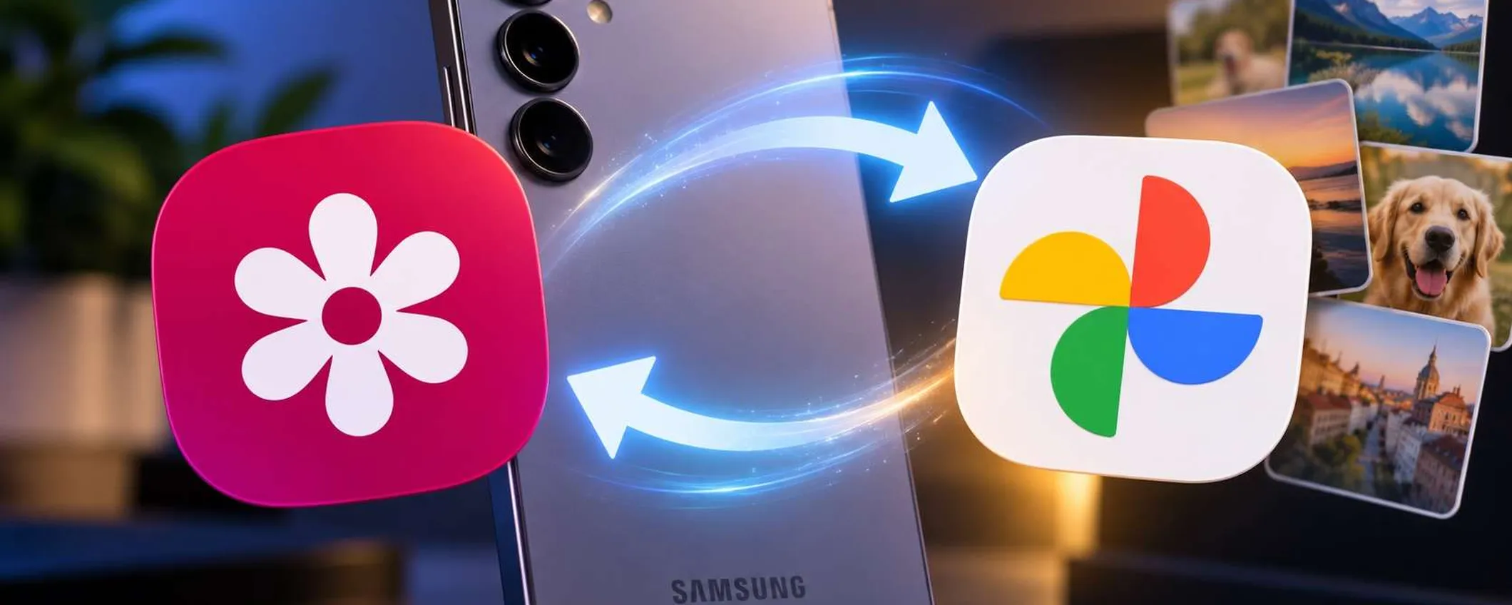 Samsung Gallery si sincronizza con Google Foto