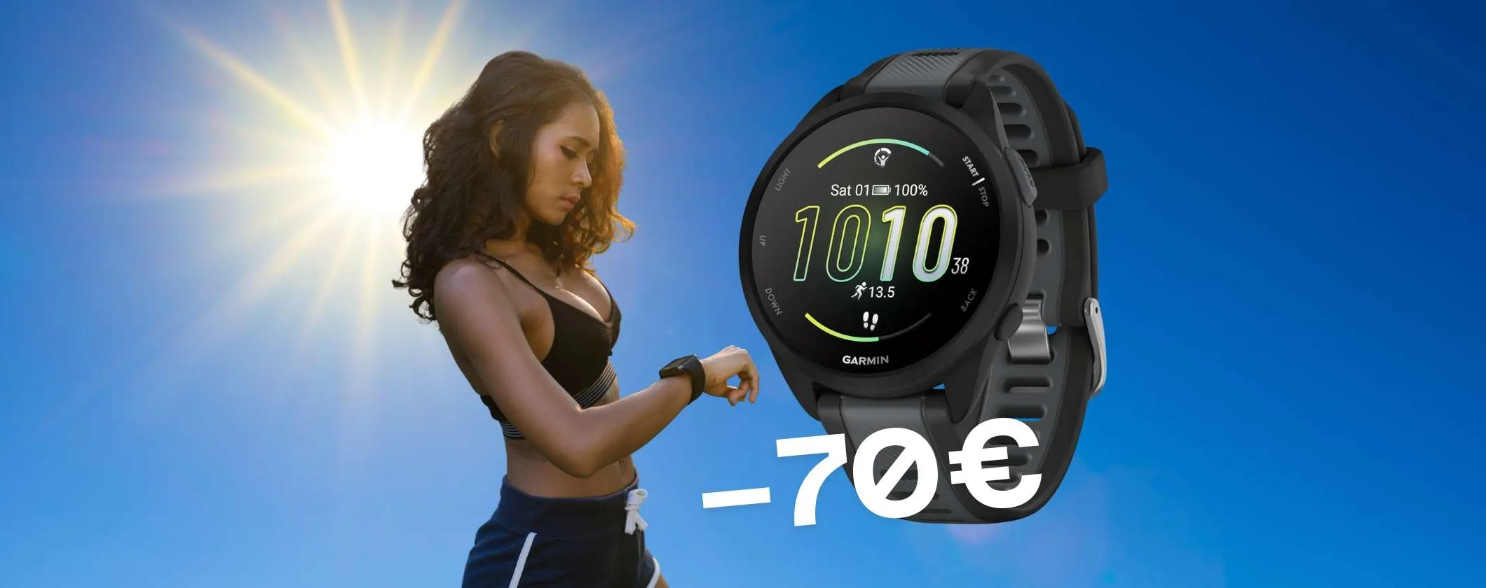 Piani di allenamento gratuiti, musica e GPS: Garmin Forerunner 165 è super