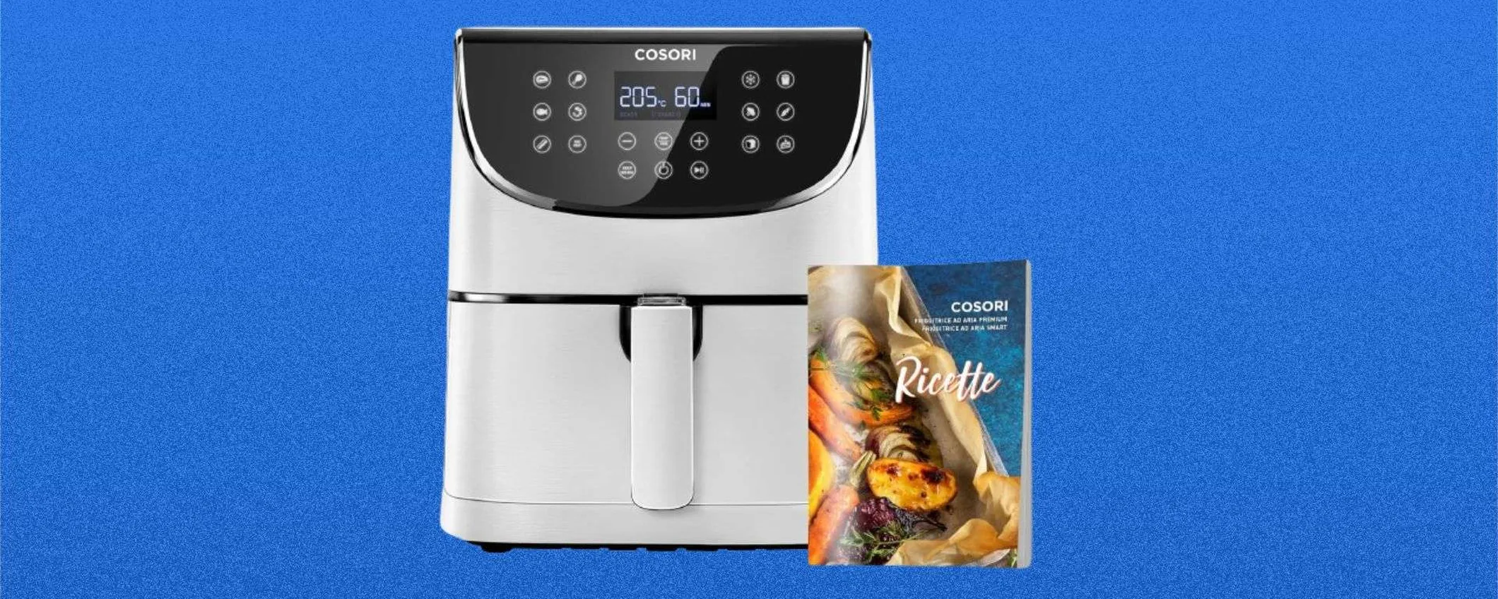 Friggitrice ad aria, prezzaccio su Amazon: piatti gustosi e sani in un battibaleno