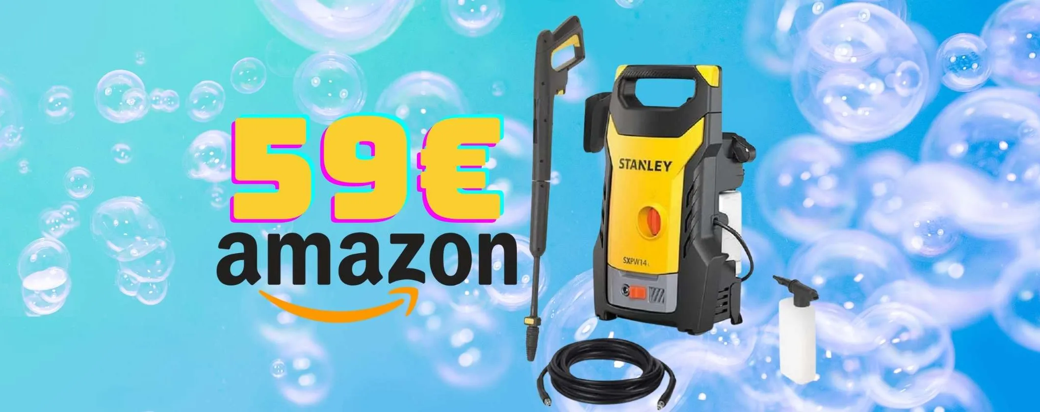 Idropulitrice ad alta pressione versatile ed economica (offerta a tempo)