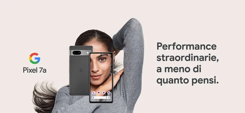 Google Pixel 7a cala di prezzo su Amazon ed è sempre un best buy